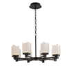 Миниатюра фото подвесная люстра delight collection md25020403-8a1 matt black | 220svet.ru