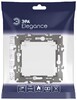 Миниатюра фото розетка эра elegance 14-2103-01м с заземлением 2p+e schuko со шторками с крышкой 16а-250в белый матовый б0065808 | 220svet.ru