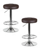 Миниатюра фото табурет барный dobrin bruno lm-5008-n_ch-m_el-brown-10961 | 220svet.ru