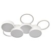 Миниатюра фото потолочный светильник loft it pin 10317/7 white | 220svet.ru