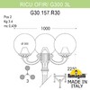 Миниатюра фото садово-парковый фонарь fumagalli ricu ofir/g300 3l g30.157.r30.vze27 | 220svet.ru