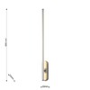 Миниатюра фото настенный светодиодный светильник favourite reed 3002-1w | 220svet.ru