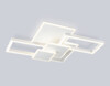 Миниатюра фото потолочный светодиодный светильник с пультом ambrella light acrylica fa1031 | 220svet.ru