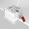 Миниатюра фото встраиваемый светодиодный светильник maytoni alfa led dl043-01-15w3k-d-sq-wb | 220svet.ru