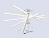 Миниатюра фото потолочный светодиодный светильник с пультом ambrella light comfort fl6221 | 220svet.ru