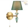 Миниатюра фото бра с выключателем lumion vermont 8275/1w латунь | 220svet.ru