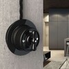 Миниатюра фото рамка из стекла на 1 пост werkel favorit runda черный w0015108 | 220svet.ru