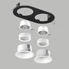 Миниатюра фото встраиваемый светильник lightstar domino d6570606wmod | 220svet.ru