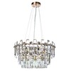 Миниатюра фото подвесная люстра divinare bellatrix 3510/17 lm-11 | 220svet.ru