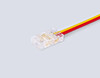 Миниатюра фото соединитель гибкий односторонний cob cct 12/24v для лент 8mm ambrella light illumination gs7406 | 220svet.ru