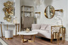 Миниатюра фото подставка garda decor 13rxfp3105l-gold | 220svet.ru
