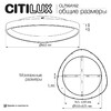 Миниатюра фото потолочная люстра с пультом ду citilux genka smart cl756a162 | 220svet.ru