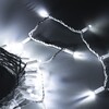 Миниатюра фото гирлянда нить с эффектом бегущий огонь 2,7м белая 24в, 230 led, провод белый пвх, ip54 ltc pst230-8-1w | 220svet.ru
