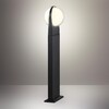 Миниатюра фото уличный светодиодный светильник odeon light tilda 6652/12gl черный | 220svet.ru