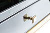 Миниатюра фото консоль зеркальная с золотистой отделкой garda decor kfg125 | 220svet.ru