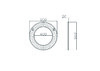 Миниатюра фото зеркало garda decor 50sx-2023 | 220svet.ru