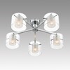 Миниатюра фото потолочная люстра lumion verdi 8261/5c хром | 220svet.ru