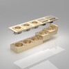 Миниатюра фото коробка для накладного монтажа шампань werkel w8000011 | 220svet.ru