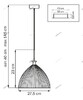 Миниатюра фото подвесной светильник lightstar simple light 810 810030 | 220svet.ru