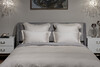 Миниатюра фото пододеяльник тенсель жемчужный 145*210 garda decor 144hf-40413 | 220svet.ru