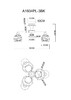 Миниатюра фото потолочная люстра arte lamp ginevra a1604pl-3bk | 220svet.ru