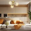 Миниатюра фото потолочная люстра citilux томми cl102133 | 220svet.ru