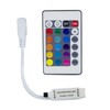 Миниатюра фото мини-контроллер rgb ogm с пультом 12/24v c4-15 | 220svet.ru