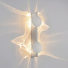 Миниатюра фото настенный светильник loft it flame 10452/2w white sand | 220svet.ru