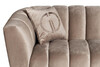 Миниатюра фото диван трехместный велюр garda decor zw-81103 gre | 220svet.ru