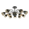 Миниатюра фото потолочная люстра на шанге escada bouquet 1148/12p | 220svet.ru