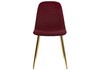 Миниатюра фото стул dabl wine red | 220svet.ru