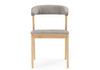 Миниатюра фото стул деревянный woodville токио ткань 231 / светлое дерево 620596 | 220svet.ru