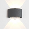 Миниатюра фото уличный настенный светильник crystal lux clt 023w2 dg | 220svet.ru