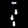 Миниатюра фото подвесная светодиодная люстра st luce eclisse sl6107.103.03 | 220svet.ru