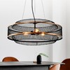 Миниатюра фото подвесная люстра rivoli marika 5090-203 б0053048 | 220svet.ru