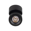 Миниатюра фото накладной светильник loft it tictac 10180 black 4000k | 220svet.ru