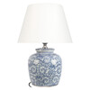 Миниатюра фото настольная лампа loft it orchid 10491t blue | 220svet.ru