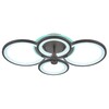 Миниатюра фото потолочная светодиодная люстра profit light 8077/4 cof | 220svet.ru