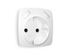 Миниатюра фото лицевая панель для электрической розетки с/з со шторками 2usb a+a ambrella volt quant omega op1290 | 220svet.ru