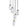 Миниатюра фото подвесной светодиодный светильник delight collection mt8848-5h brass  | 220svet.ru