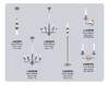 Миниатюра фото люстра светодиодная на штанге ambrella light high light lh53126 | 220svet.ru