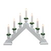 Миниатюра фото фигурка «новогодняя горка» 34х39см uniel udl-l7301-007/swa/ww white bridge ul-00007389 | 220svet.ru