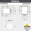 Миниатюра фото уличный встраиваемы светильник fumagalli teresa 2l0.000.000.axz1l | 220svet.ru