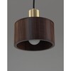 Миниатюра фото подвесной светильник moderli walnut v11957-1p | 220svet.ru