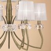 Миниатюра фото подвесная люстра mantra loewe 4730 | 220svet.ru