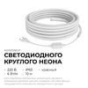 Миниатюра фото комплект светодиодного неона apeyron 220в, 6вт/м, красный, smd 2835, 144д/м, круглый, d=14мм, 10м, ip65 (сетевой шнур, заглушка, крепеж - 10шт) 10-116 | 220svet.ru