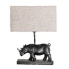 Миниатюра фото настольная лампа arte lamp clark a4376lt-1bs | 220svet.ru
