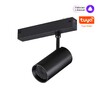Миниатюра фото трековый светодиодный светильник диммируемый пульт ду/tuya smart life novotech vector 359959 | 220svet.ru