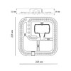 Миниатюра фото светодиодный модуль novotech klark 357753 | 220svet.ru