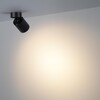 Миниатюра фото потолочный светильник odeon light turno 7132/7cl черный | 220svet.ru